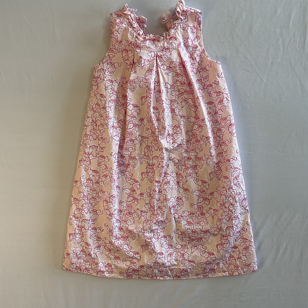 Girls CPC Pink elephant dress size 8